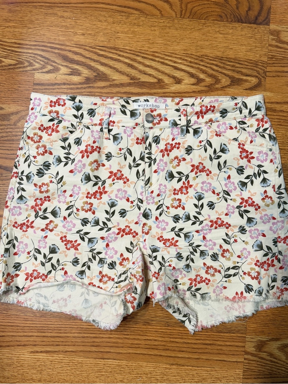 Workshop Republic floral shorts size 10
